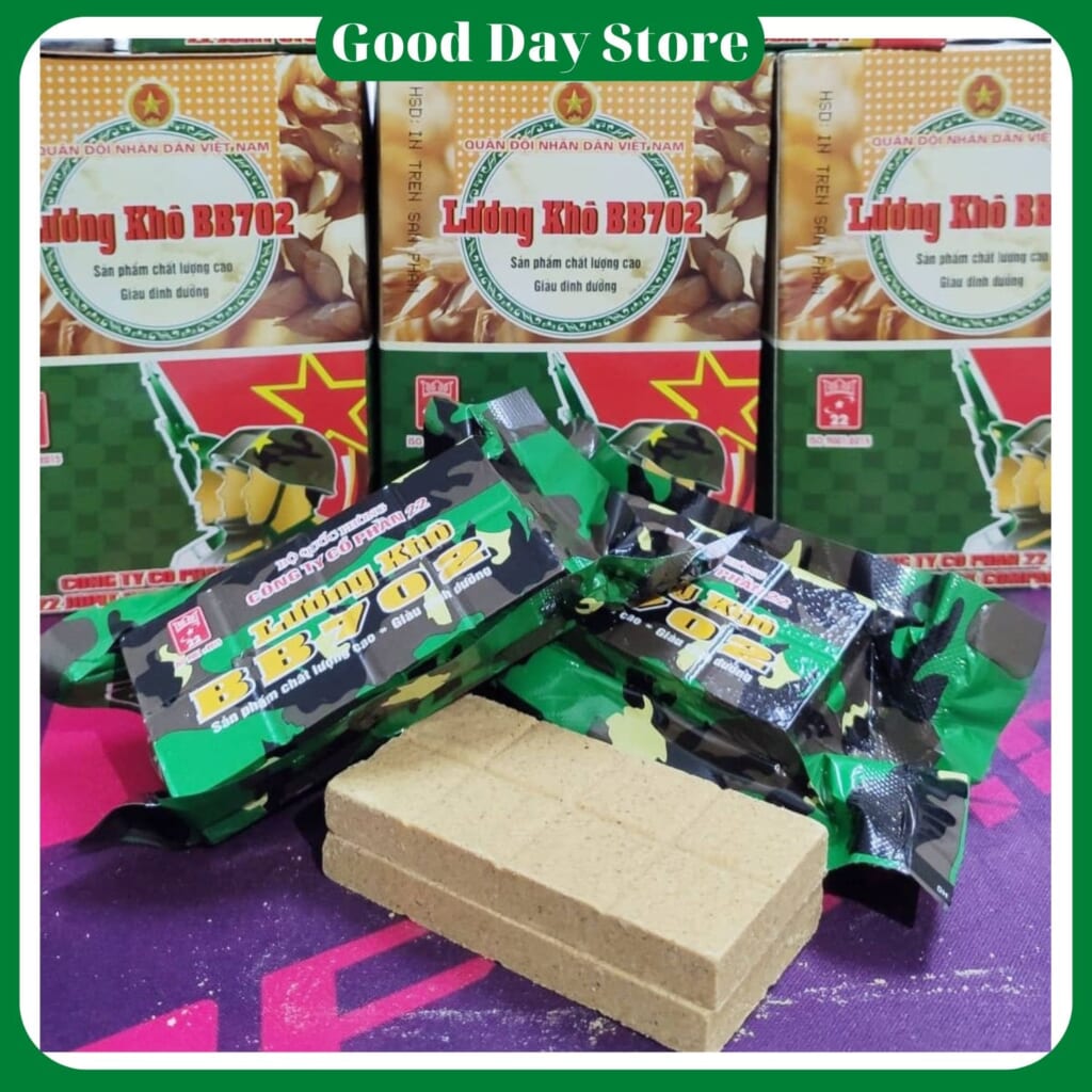 Thành phần dinh dưỡng có trong lương khô BB702