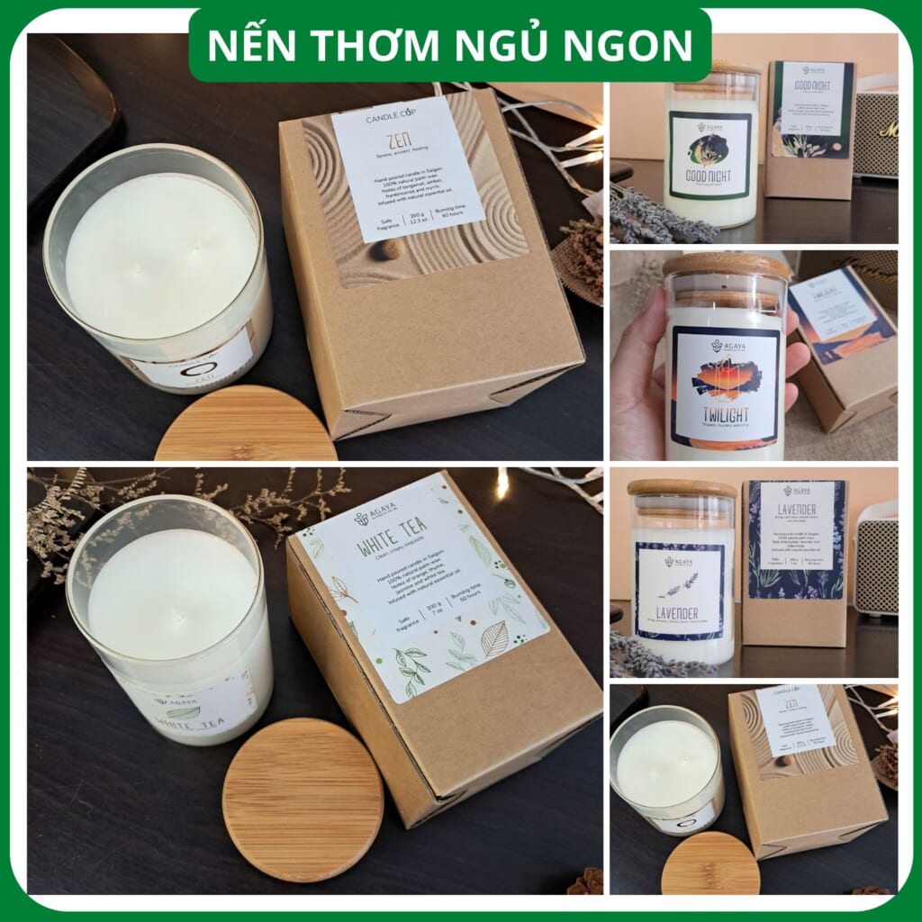 Nến Thơm Phòng Ngủ – Giải Pháp Thư Giãn Và Ngủ Ngon Tự Nhiên