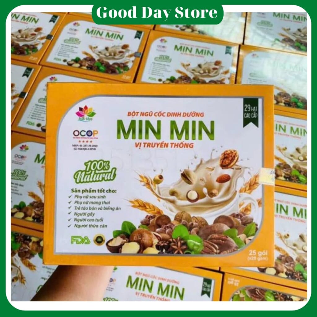 Mua ngũ cốc dinh dưỡng Min Min ở TPHCM – An toàn cho mẹ, tốt cho bé, khỏe cả nhà