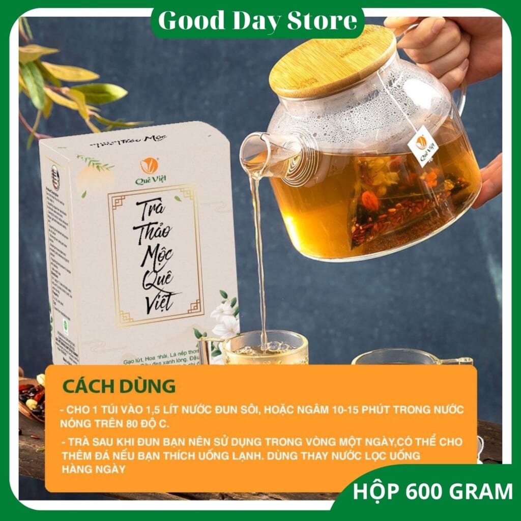 Trà Thảo Mộc Quê Việt