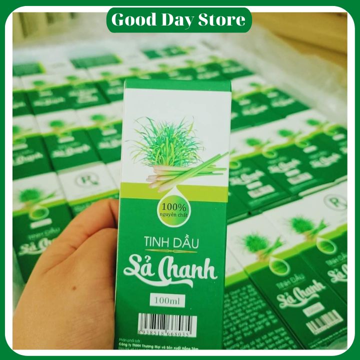 Tinh dầu sả chanh Hồng Tâm