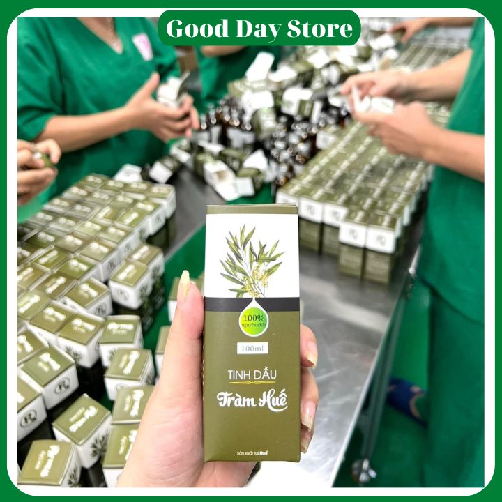 Tinh dầu tràm Hồng Tâm 100ml có tốt không? Công dụng, cách dùng & nơi mua chính hãng