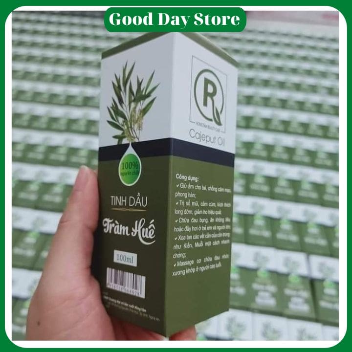 Tinh dầu tràm Hồng Tâm 100ml có tốt không? Công dụng, cách dùng & nơi mua chính hãng