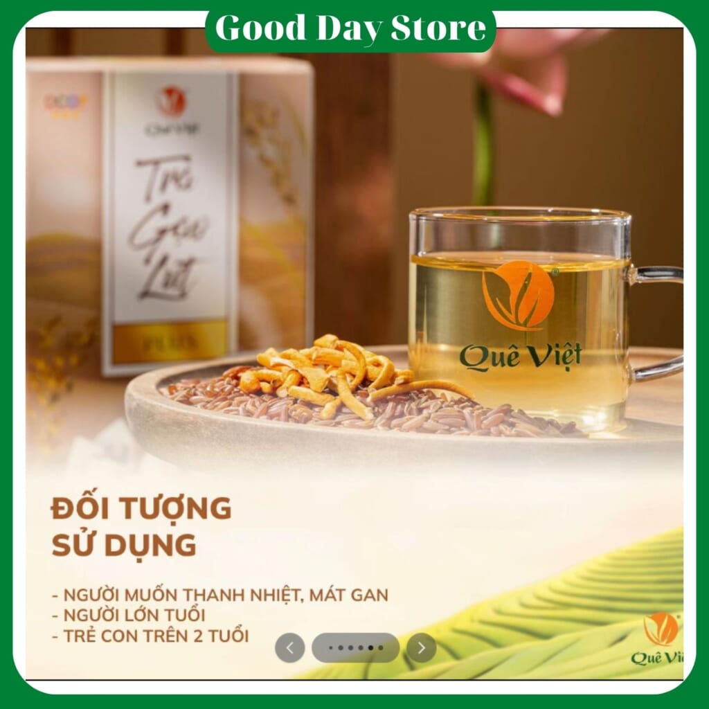 Trà Gạo Lứt Plus Quê Việt - Sự Lựa Chọn Vàng Cho Một Lối Sống Lành Mạnh