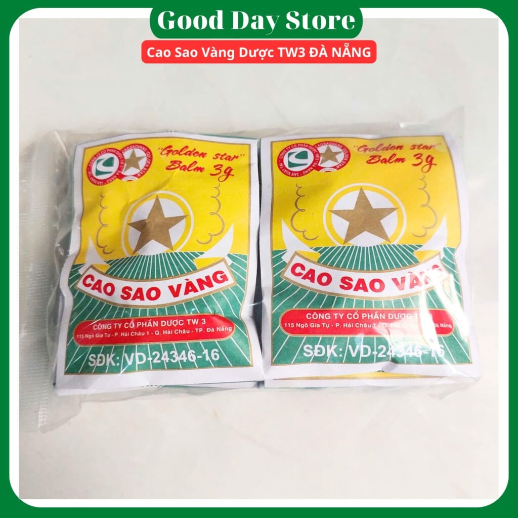 Cao Sao Vàng TW3 - Giải pháp xoa bóp truyền thống giảm đau, chống cảm lạnh hiệu quả