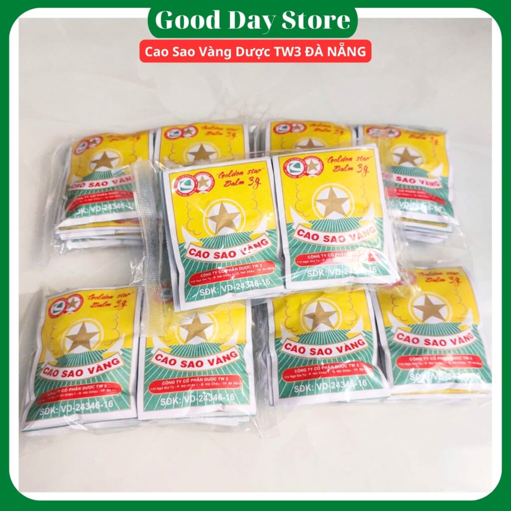 Cao Sao Vàng TW3 - Giải pháp xoa bóp truyền thống giảm đau, chống cảm lạnh hiệu quả