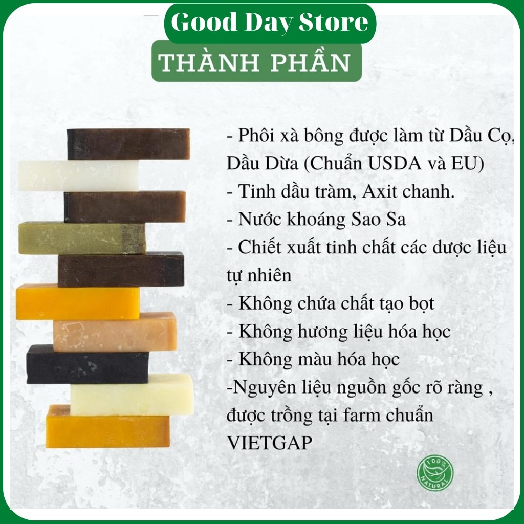 Mua xà bông Sinh Dược ở Đà Nẵng - Làn da tự nhiên, khỏe mạnh, giảm mụn hiệu quả