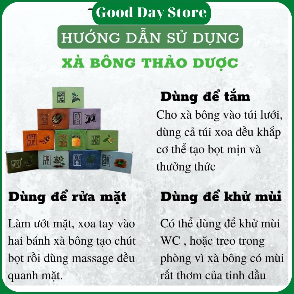 Mua xà bông Sinh Dược ở Đồng Nai - Làn da tự nhiên, khỏe mạnh, giảm mụn an toàn