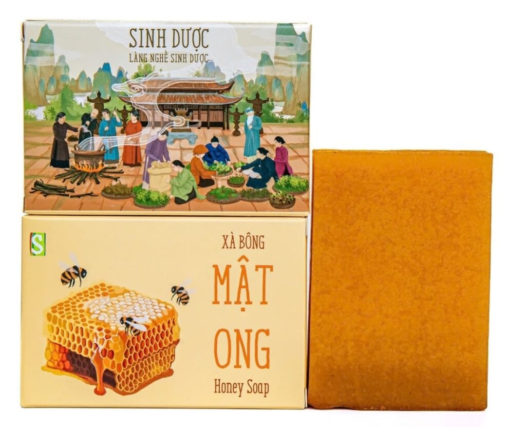 Xà Bông Mật Ong Sinh Dược - Dịu Nhẹ Nhàng, Hương Thơm Tự Nhiên, Cho Da Mềm Mại Mỗi Ngày
