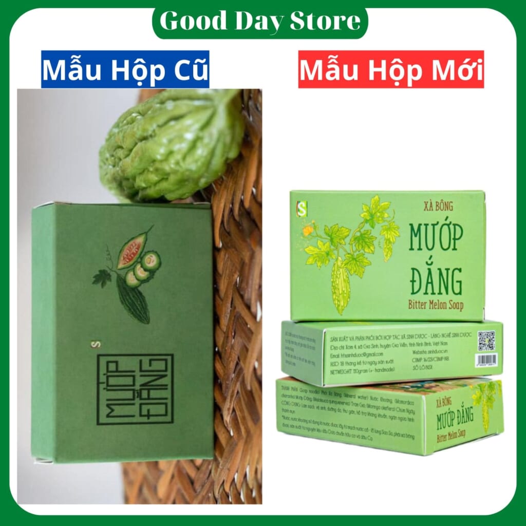 Xà Bông Mướp Đắng - Giải Pháp Tự Nhiên Cho Da Nhạy Cảm, Viêm Nang Lông, Hỗ Trợ Làm Dịu Da