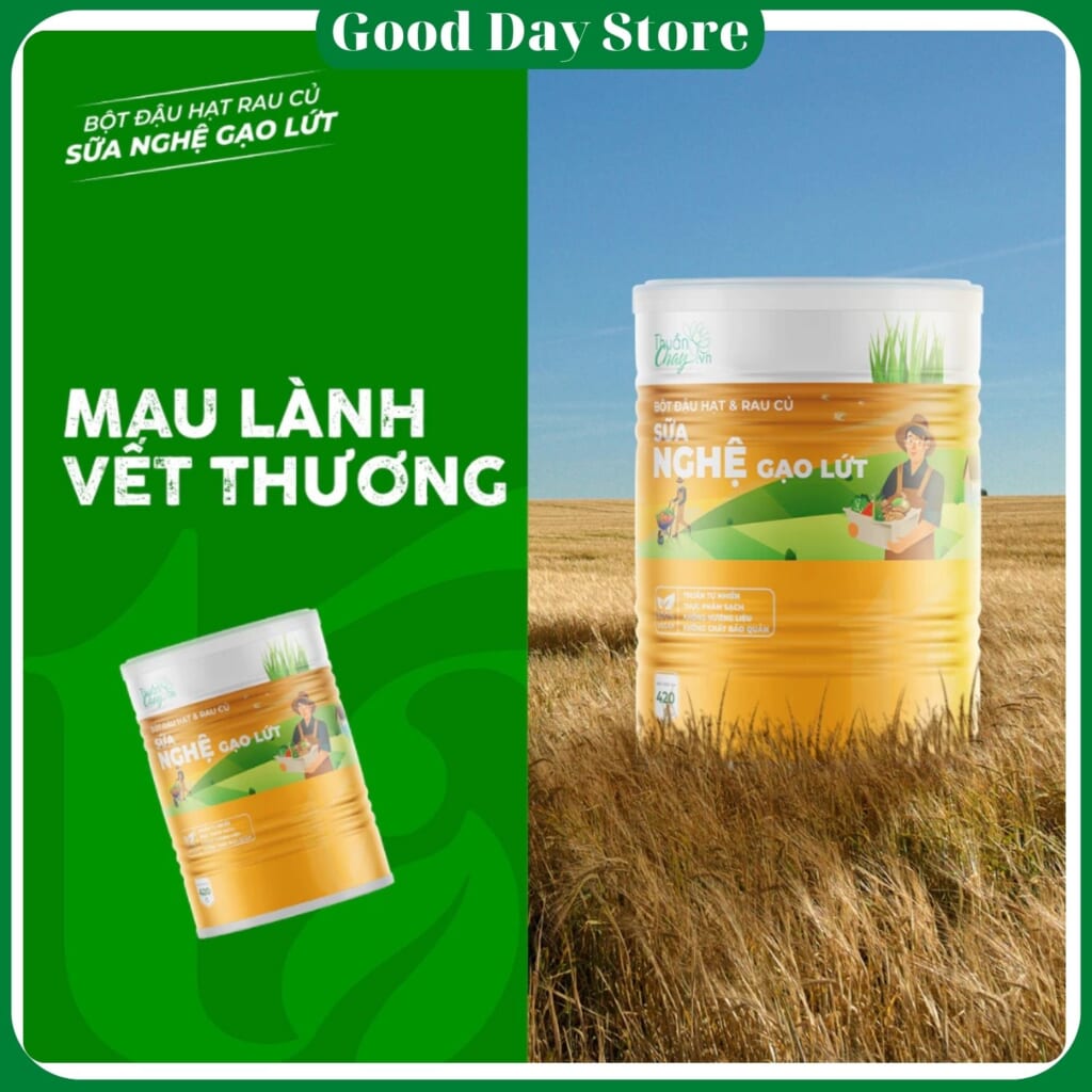 Sữa Nghệ Gạo Lứt Thuần Chay