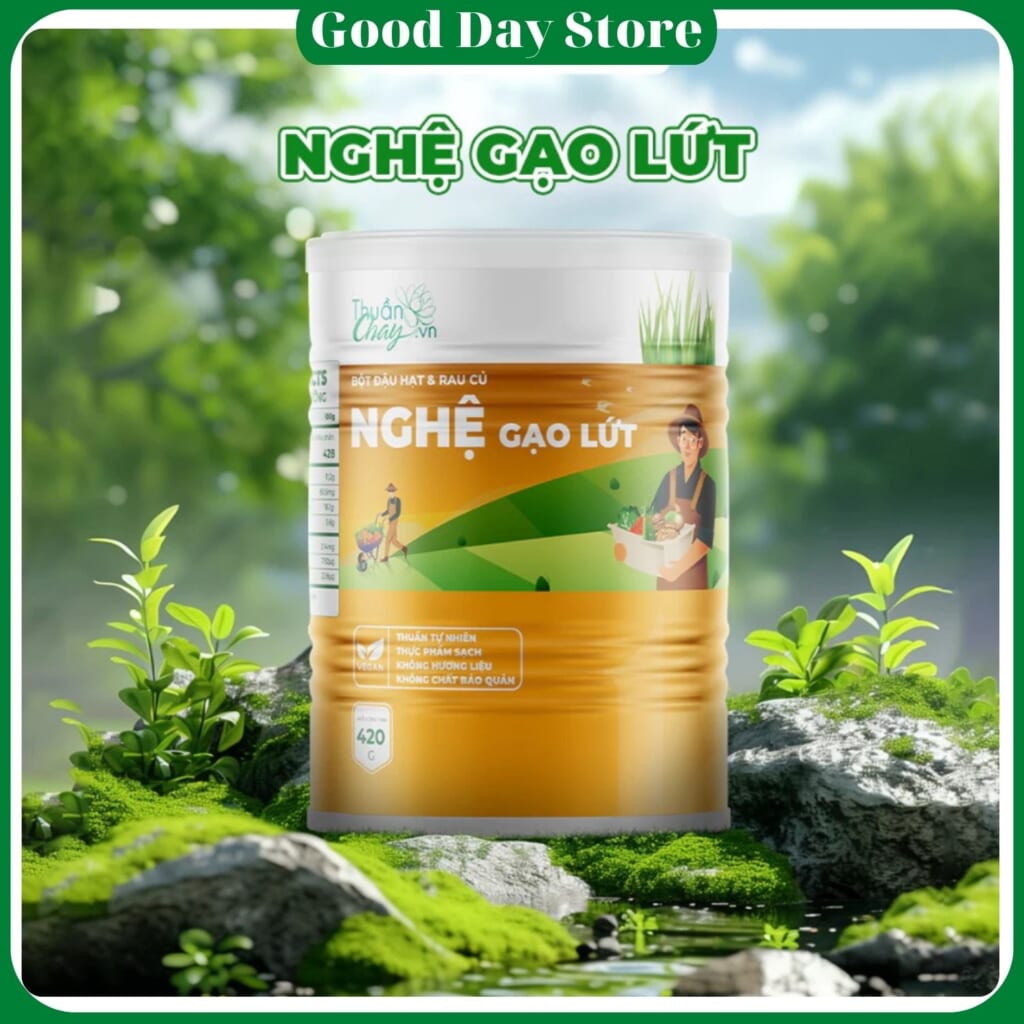 Sữa Nghệ Gạo Lứt Thuần Chay