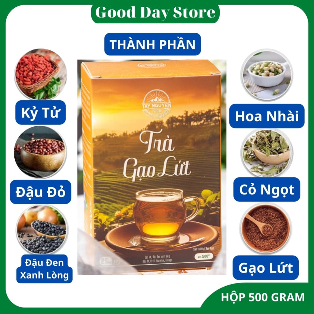 Trà gạo lứt Tây Nguyên Food 