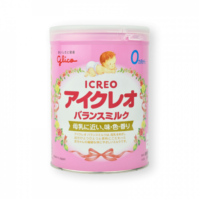 Glico Sữa dinh dưỡng số 0 cho trẻ từ 0 - 12 tháng tuổi Glico Icreo 800g