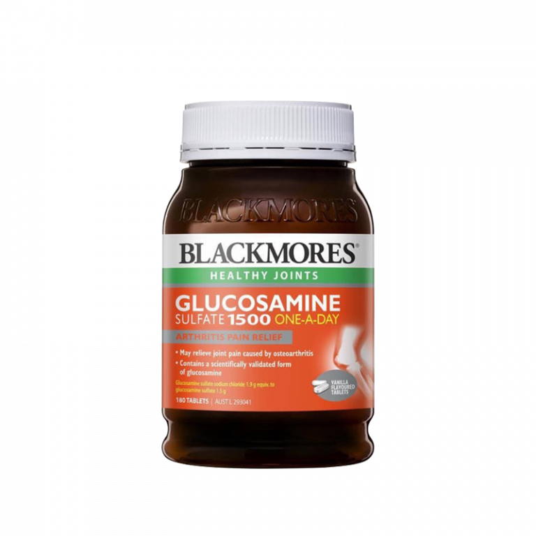 Blackmores Thuốc bổ xương khớp Glucosamine Sulfate 180 viên (1500mg)