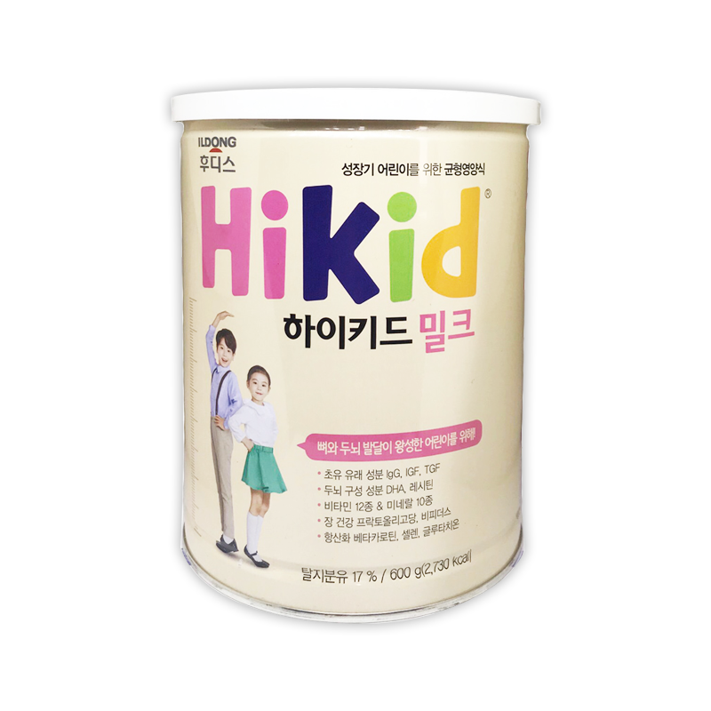 Hikid Sữa dinh dưỡng vị Vani cho bé từ 1 - 9 tuổi 600g