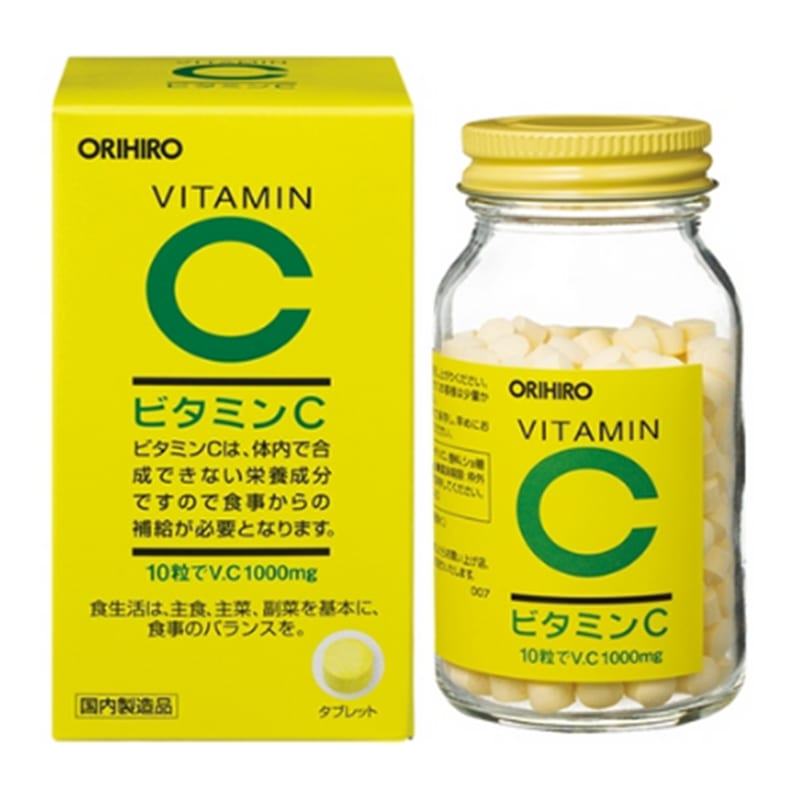 Viên uống vitamin C Orihiro 300 viên