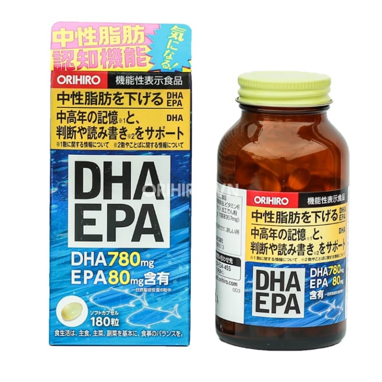 Viên uống bổ não DHA EPA Orihiro