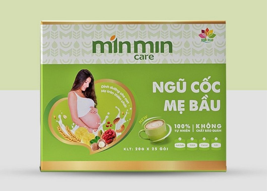 Ngũ Cốc Bầu Min Min – Dinh Dưỡng Toàn Diện Cho Mẹ Bầu Khỏe, Bé Phát Triển Tối Ưu