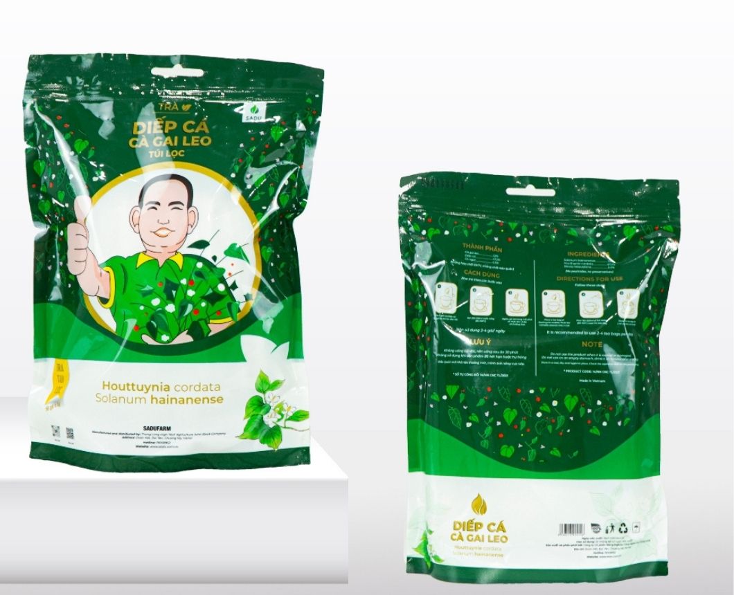 Trà Cà Gai Leo Diếp Cá Sadu – Giải Pháp Mát Gan, Thải Độc, Tốt Cho Người Bệnh Gan