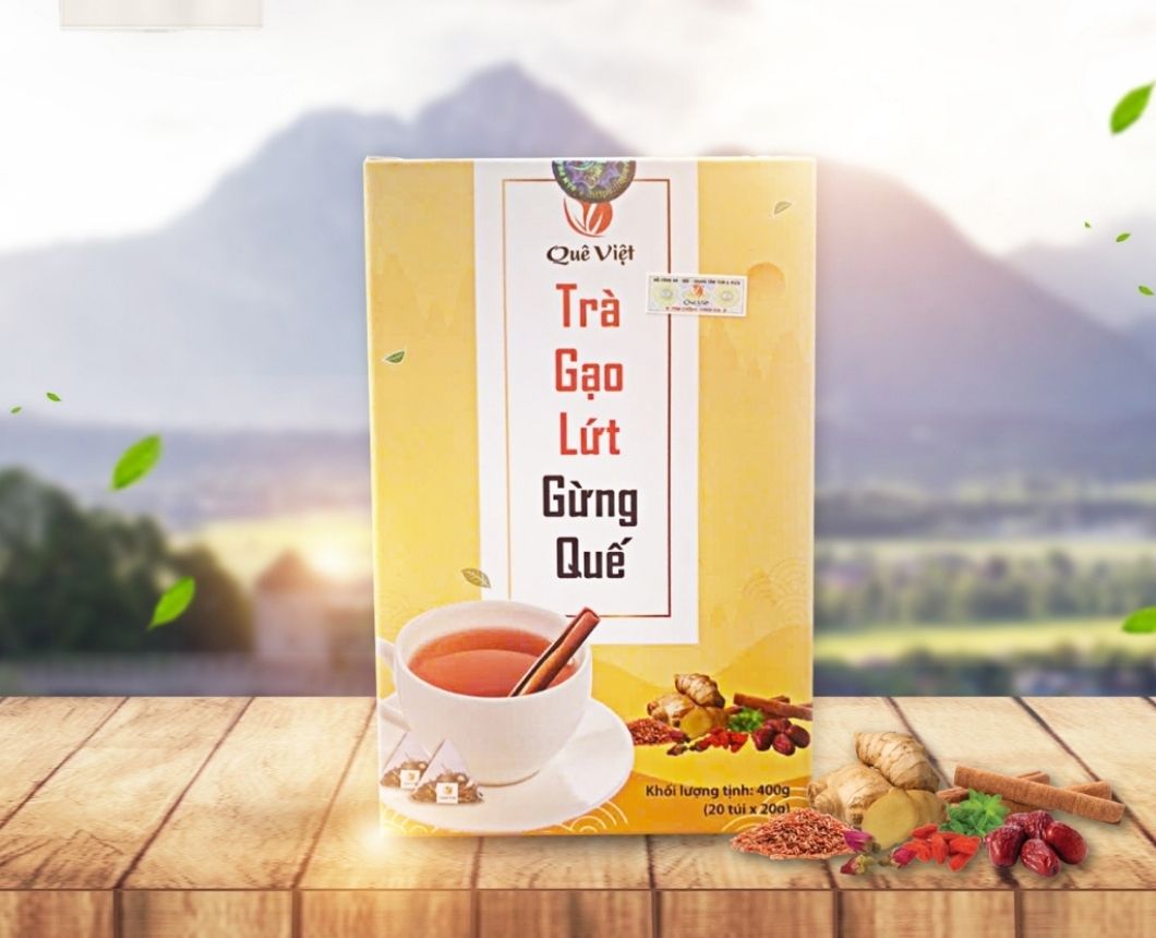 Mua Trà Gạo Lứt Gừng Quế ở Thủ Đức – Thải Độc, Ốm Bụng, Ngủ Ngon Mỗi Ngày