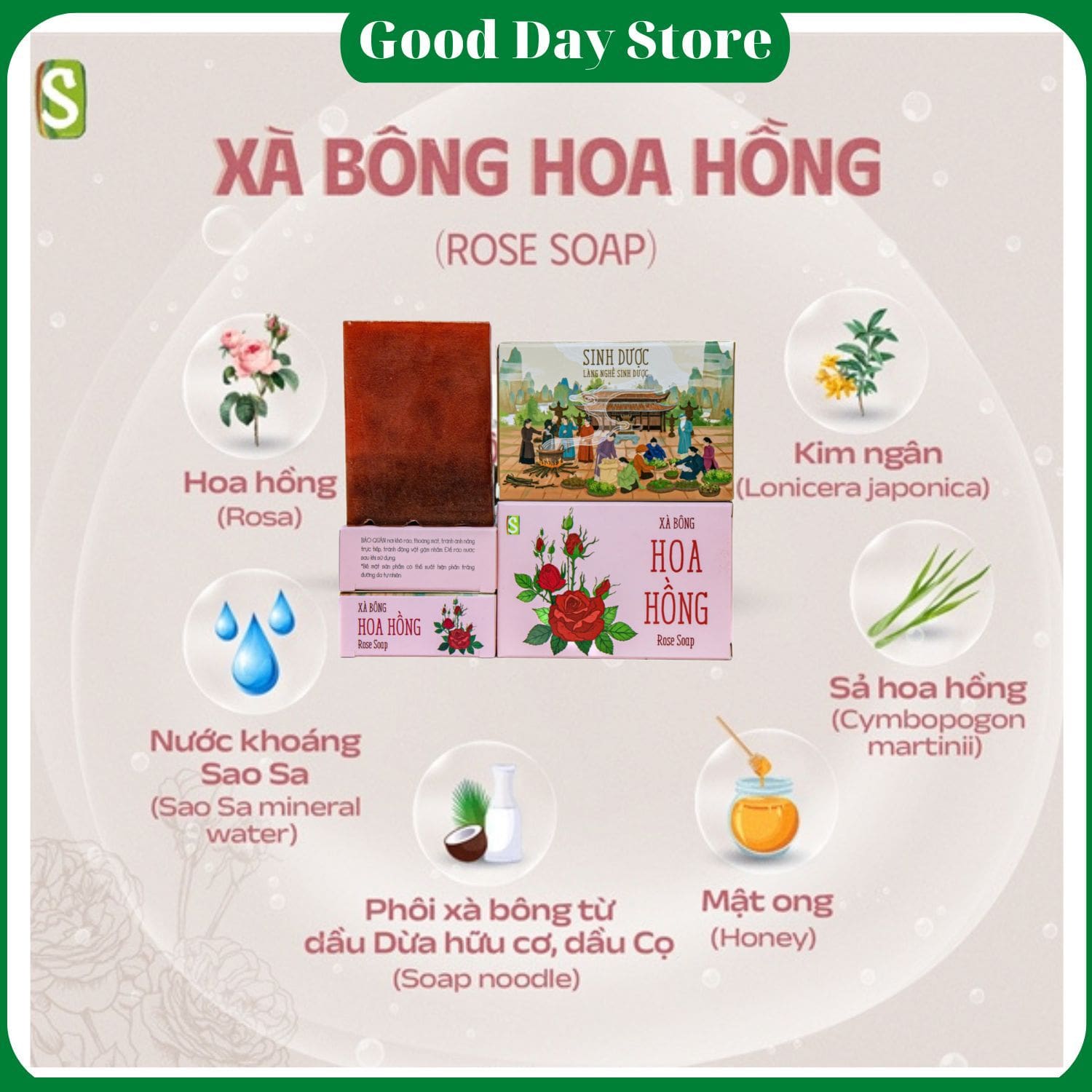 Mua xà bông Sinh Dược ở Bình Dương – Làn da khỏe tự nhiên, gọn mụn, sáng mịnh mỗi ngày