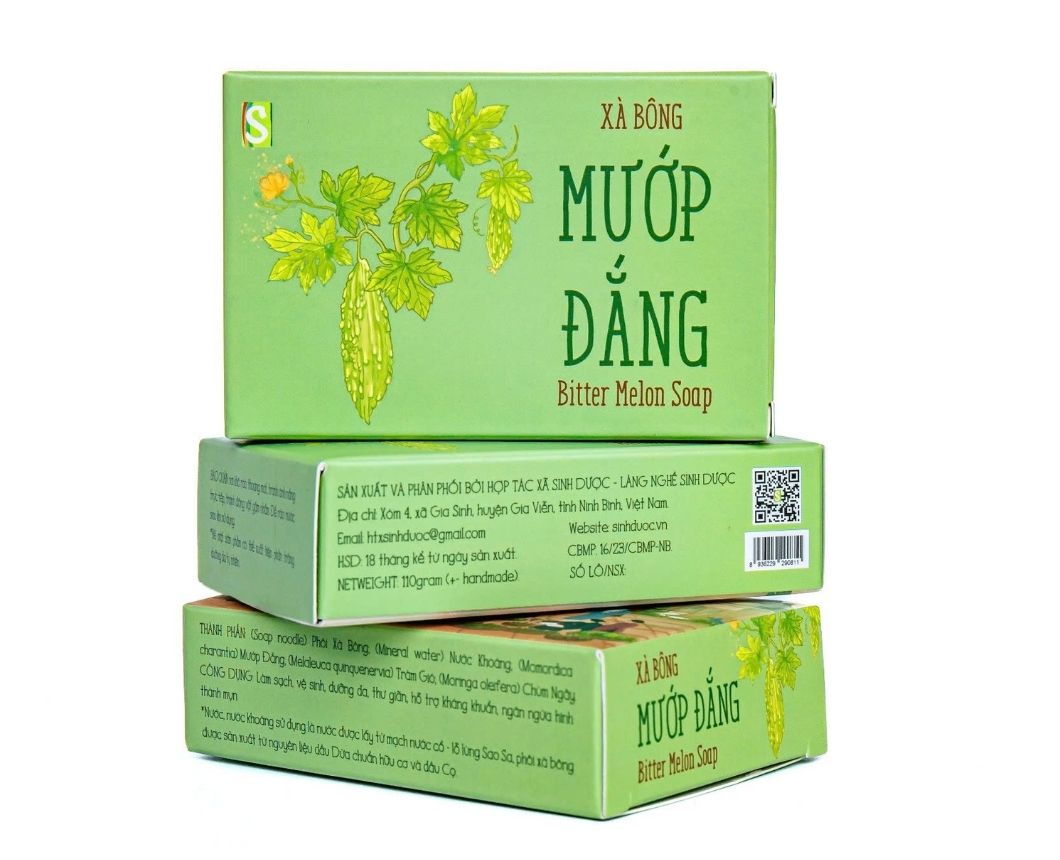 Xà Bông Mướp Đắng – Giải Pháp Tự Nhiên Cho Da Nhạy Cảm, Viêm Nang Lông, Hỗ Trợ Làm Dịu Da