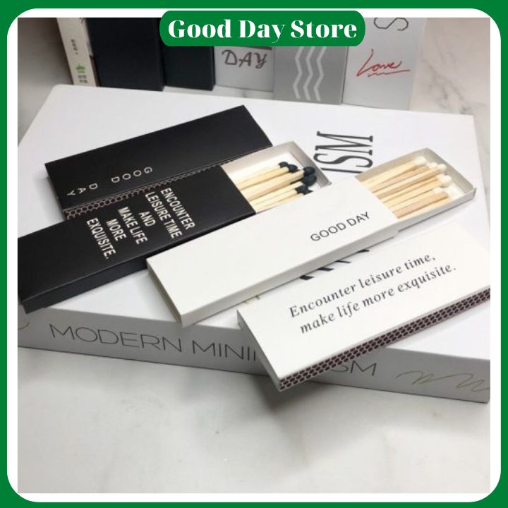 Diêm Dài Good Day – Phụ Kiện Không Thể Thiếu Cho Tín Đồ Nến Thơm